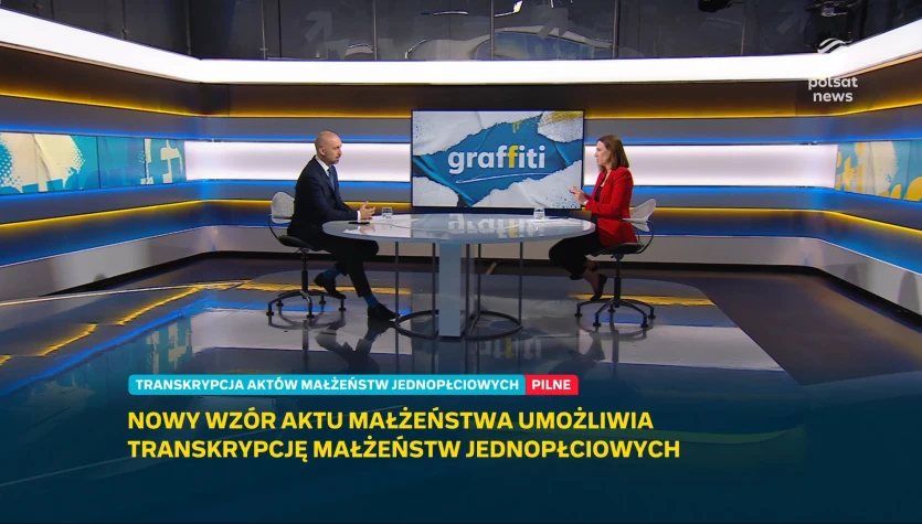 Bryłka w "Graffiti" o transkrypcji aktów małżeństw: Premier miał rację
