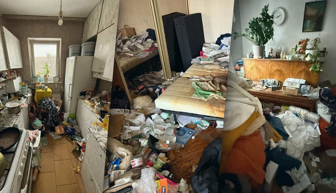 Dorota sprząta po zbieraczach. "My wynosiliśmy worki, pan już niósł nowe"