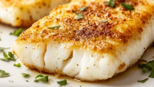 Lekka ryba w parmezanie