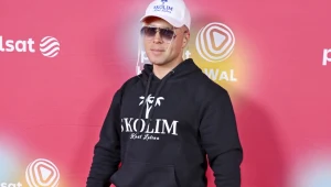 Skolim podczas konferencji Polsat Hit Festiwalu