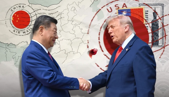 Trump właśnie przehandlował Tajwan? Emocje po wizycie nie opadły | Grafika: Magdalena Piasecka