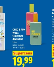 Woda toaletowa dla kobiet Chic&Fun