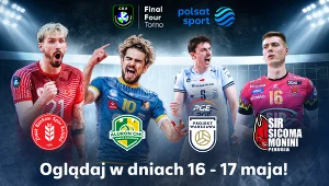 Polsat Sport 1 i Super Polsat pokażą turniej Final 4 siatkarskiej Ligi Mistrzów