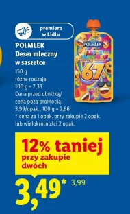 Deser mleczny Polmlek