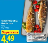 Makrela Targ rybny Lidla