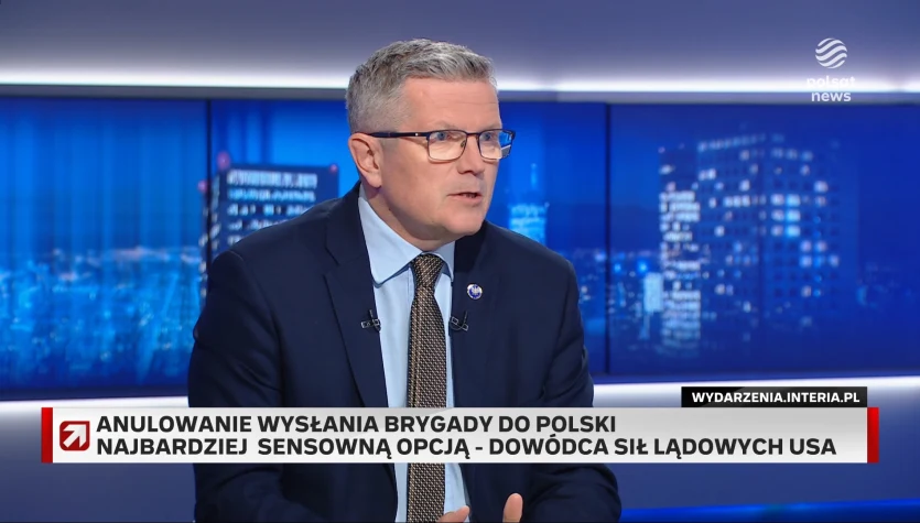 Amerykanie anulowali wysłanie do Polski brygady wojskowej. Wiceszef MSZ w ''Gościu Wydarzeń'': Żądamy od nich wyjaśnień