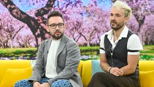 Członkowie zespołu Enej w "halo tu polsat"