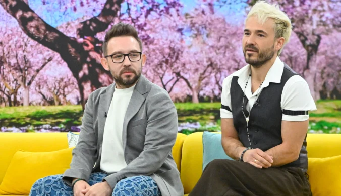 Członkowie zespołu Enej w "halo tu polsat"