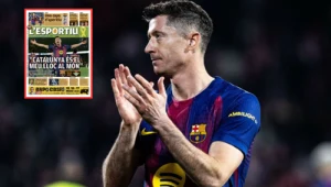 Lewandowski odchodzi z Barcy. Tak żegnają go Hiszpanie. Polak jest wszędzie