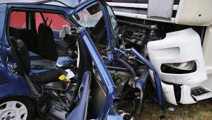 Tragiczny wypadek samochodowy w Smykowie, zginęły trzy osoby