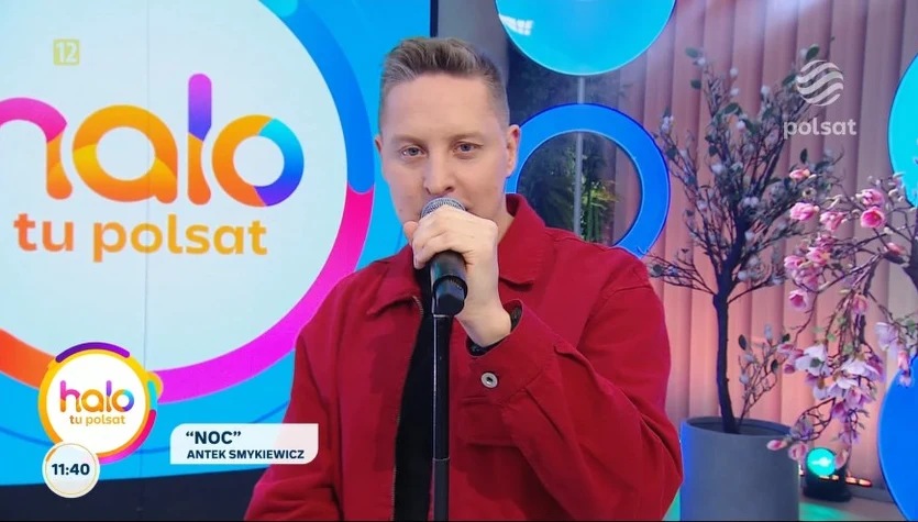 Antek Smykiewicz z nowym utworem. W "halo tu polsat" premiera utworu "Noc"