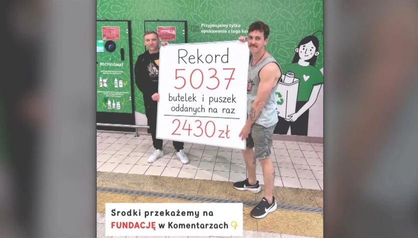Nowy rekord systemu kaucyjnego. Kwota zwala z nóg
