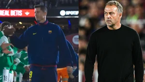 Lewandowski na Camp Nou. Tak potraktował go Flick. Niemiec ujawnia powód