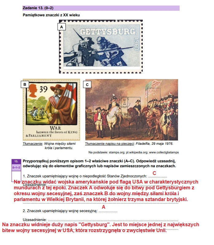 Matura 2026. Historia, poziom rozszerzony. Arkusz CKE i odpowiedzi - zadanie 13 Matura 2026. Historia, poziom rozszerzony. Arkusz CKE i odpowiedzi - zadanie 13