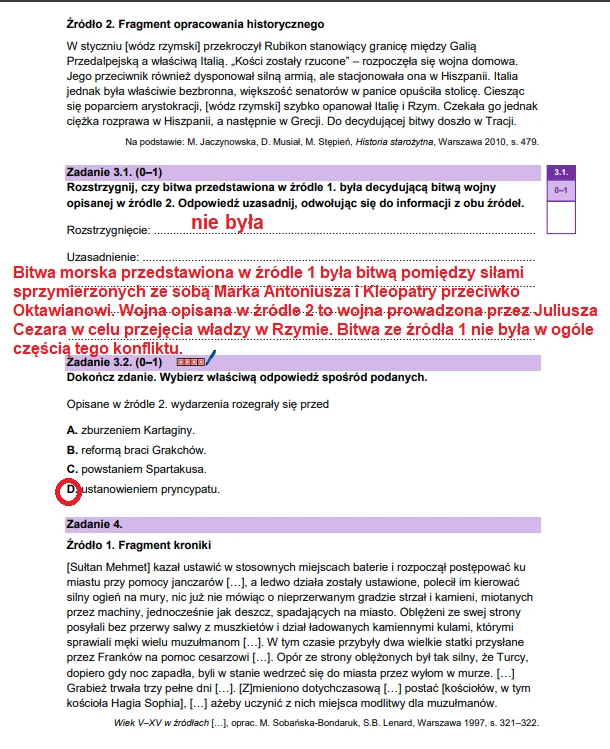 Matura 2026. Historia, poziom rozszerzony. Arkusz CKE i odpowiedzi - zadanie 3 Matura 2026. Historia, poziom rozszerzony. Arkusz CKE i odpowiedzi - zadanie 3