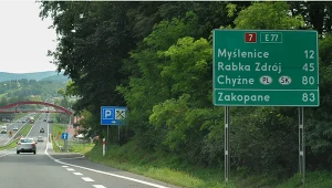 Nowe drogi powstaną na odcinku między Krakowem i Myślenicami