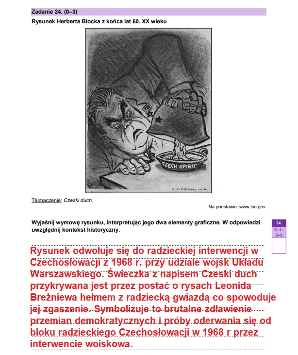 Matura 2026. Historia, poziom rozszerzony. Arkusz CKE i odpowiedzi - zadanie 24 Matura 2026. Historia, poziom rozszerzony. Arkusz CKE i odpowiedzi - zadanie 24