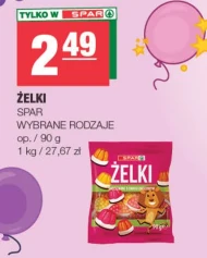 Żelki SPAR
