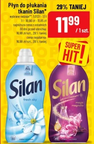 Płyn do płukania tkanin Silan