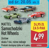 Samochodziki Mattel