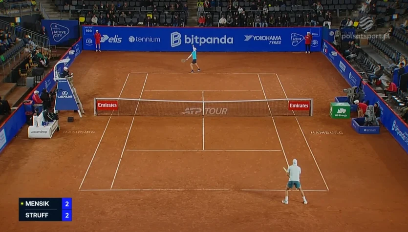 Jan-Lennard Struff - Jakub Mensik. Skrót meczu