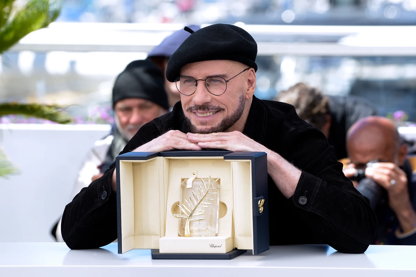 John Travolta z Honorową Złotą Palmą