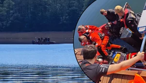 Trwa akcja poszukiwawcza na jeziorze Juksty