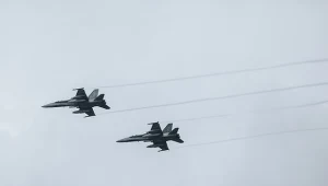 Dron w łotewskiej przestrzeni powietrznej. Wstrzymano ruch pociągów