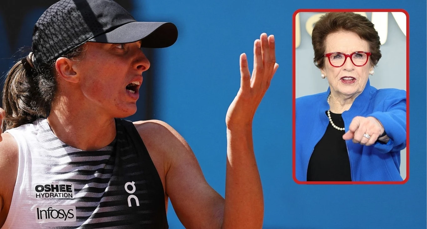 Iga Świątek ma w planach studia wyższe. Billie Jean King (na miniaturze) ambitne zamiary już zrealizowała article cover