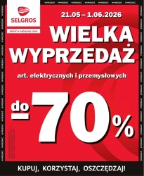 Wielka wyprzedaż! - Selgros