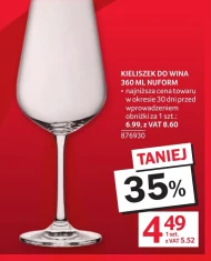 Kieliszek do wina Nuform