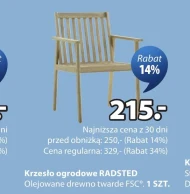 Krzesło ogrodowe