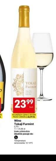 Wino Tokaji Furmint