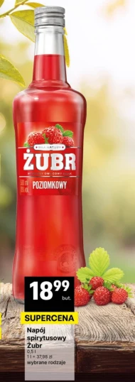 Napój spirytusowy Żubr