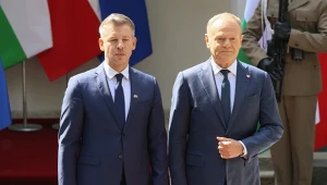 Tusk spotkał się z Magyarem. "Węgry i Polska jak jedna pięść"