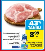 Łopatka bez kości Carrefour