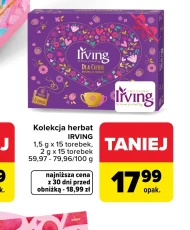 Kolekcja herbat Irving