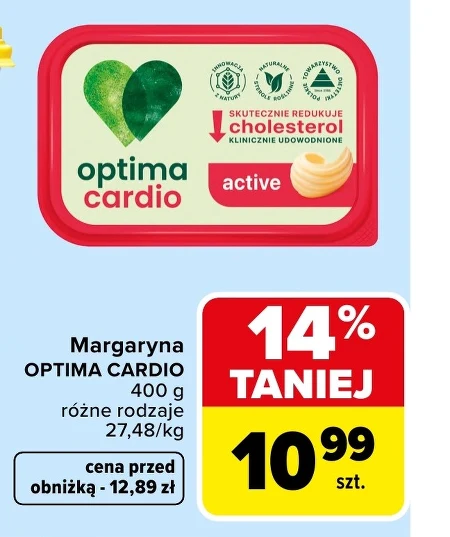 Маргарин Optima Cardio