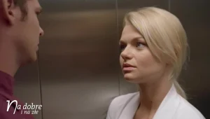 "Na dobre i na złe": Szczepan i Agata flirtują w windzie