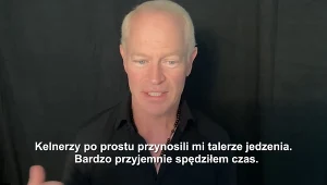 Neal McDonough: Uwielbiam Kraków, uwielbiam to miasto, uwielbiam trębacza