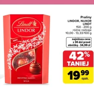 Praliny Lindor