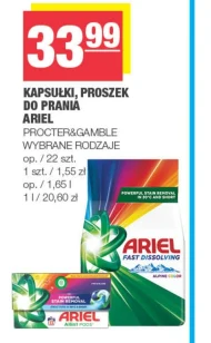 Kapsułki do prania Ariel