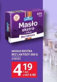 Masło bez laktozy Lumiko