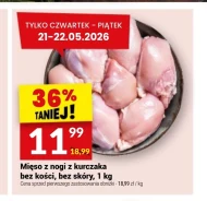 Mięso z nogi kurczaka