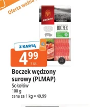 Boczek surowy Sokołów
