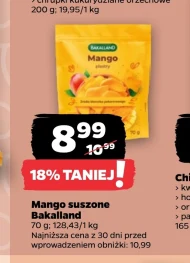 Suszone mango Bakalland