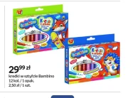 Kredki Bambino