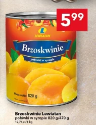 Brzoskwinie połówki Lewiatan