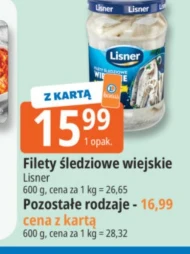 Filety śledziowe Lisner