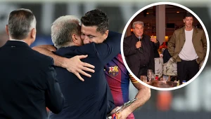 Ważne spotkanie w Barcelonie. Laporta zwrócił się do "Lewego". Oto prezent